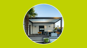 Pérgola bioclimática para exteriores