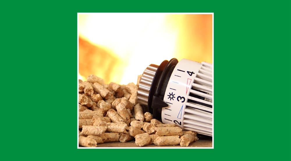 Estufa de pellet, astillas y su eficiencia energética