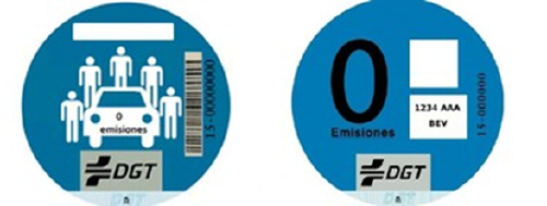 etiqueta 0 DGT etiqueta 0 DGT