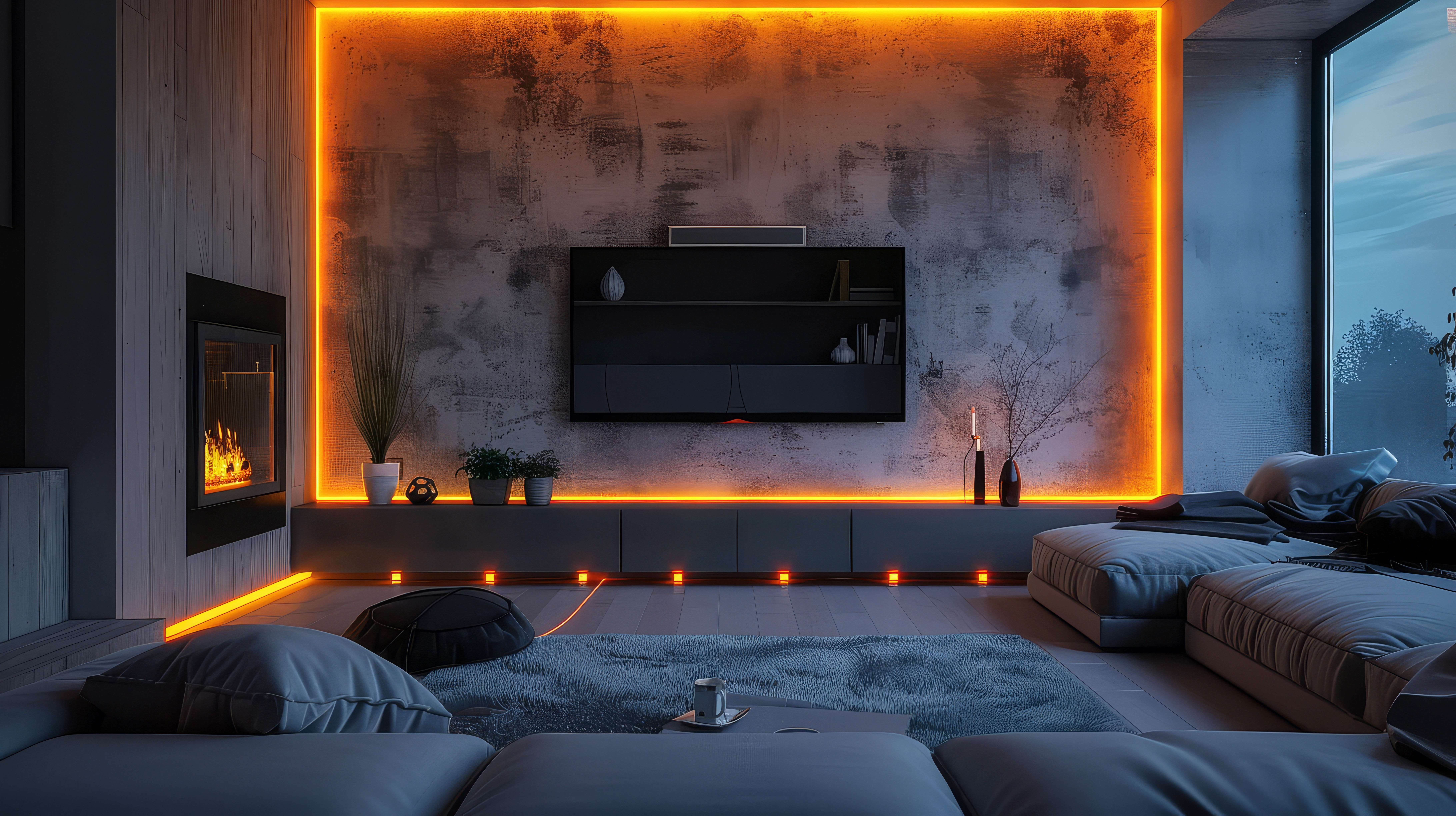 Pros y contras de las chimeneas eléctricas LED