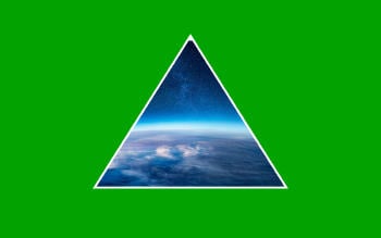 Vista de estrellas y la Vía Láctea desde el espacio.