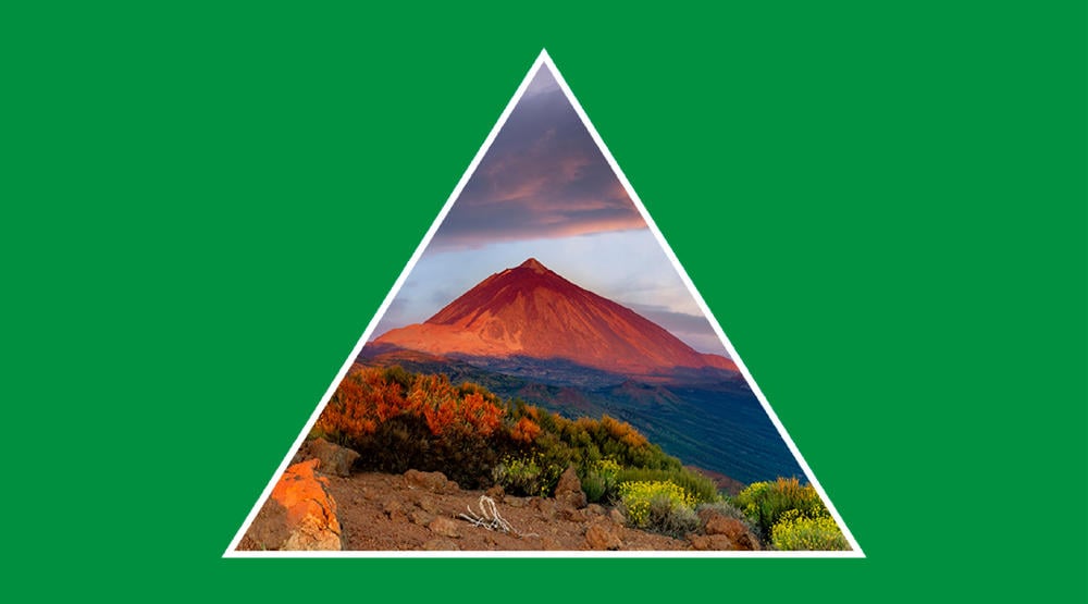 Montañas altas en España, ejemplo de entorno natural