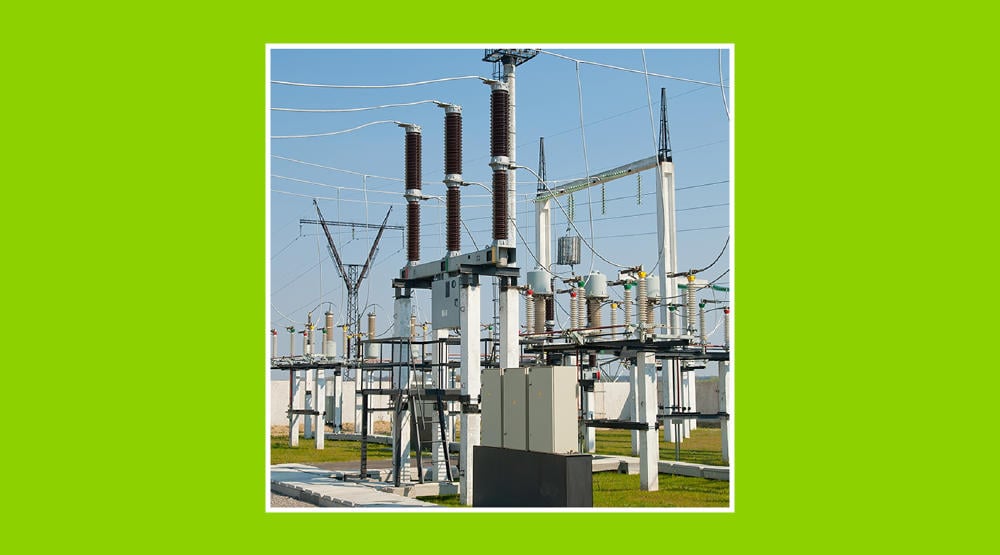 Subestación eléctrica, distribución y transformación de energía