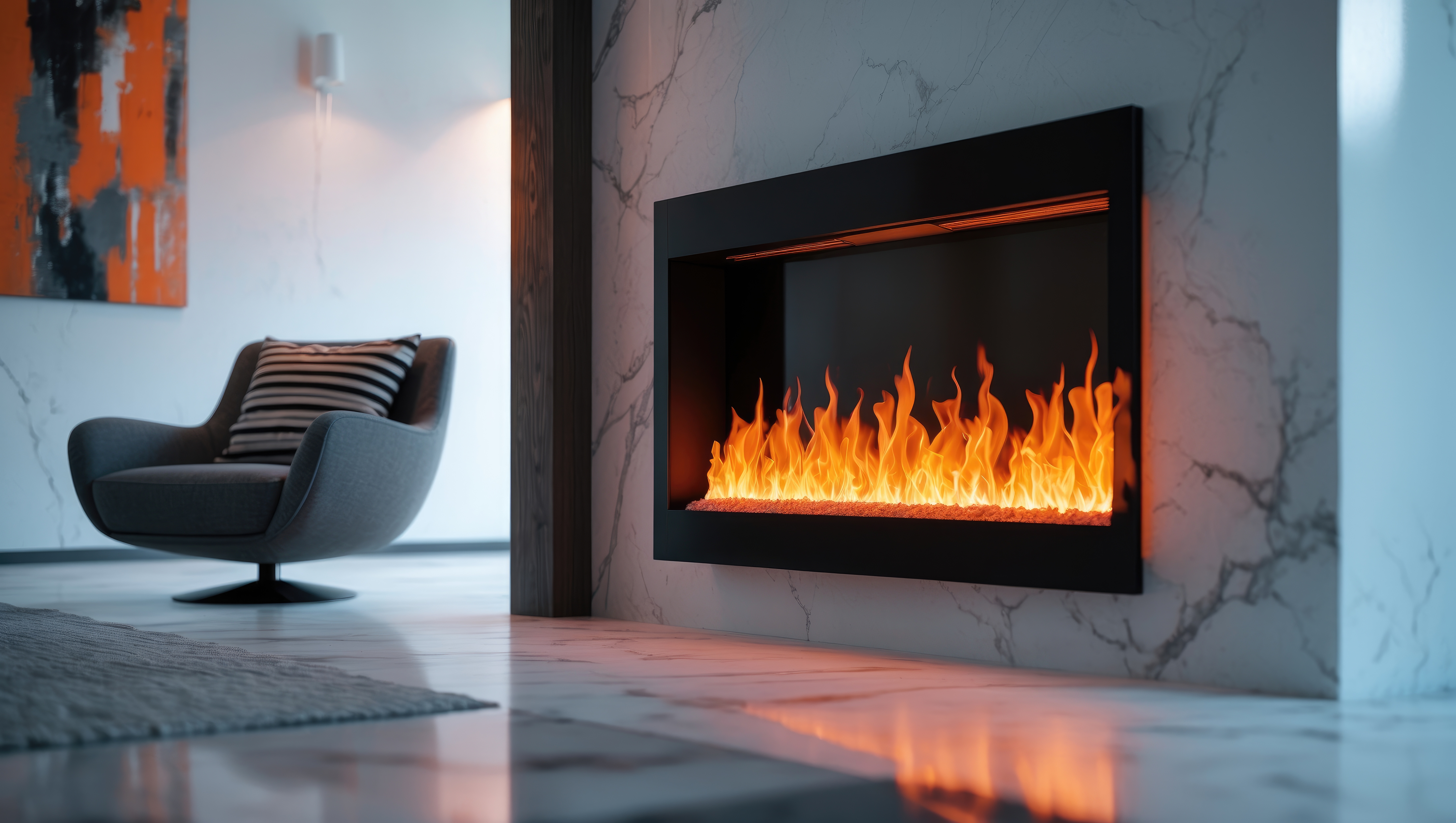 Pros y contras de las chimeneas eléctricas LED