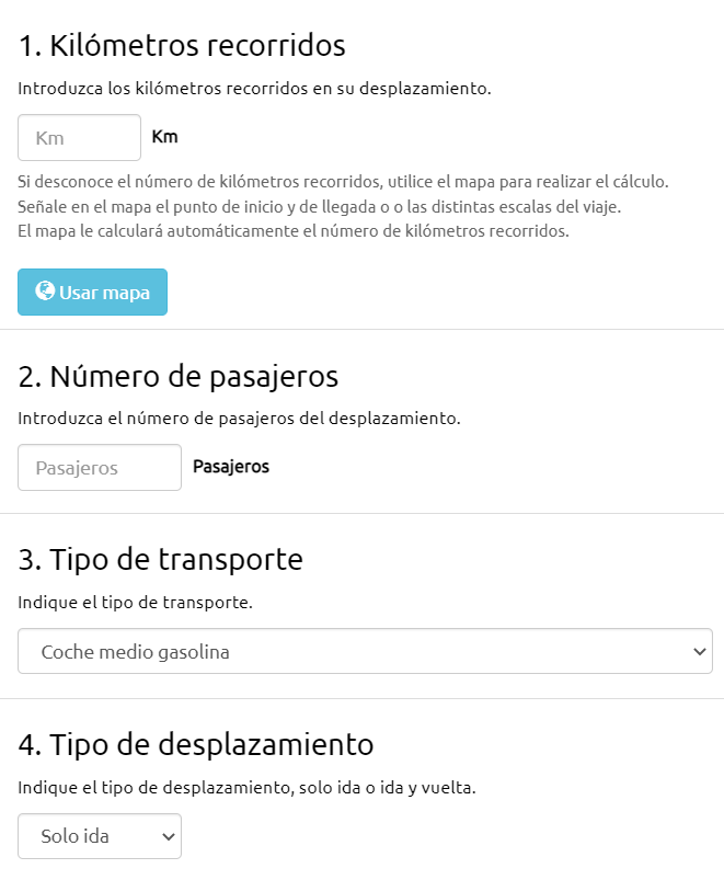 Como calcular las emisiones de CO2 de un coche