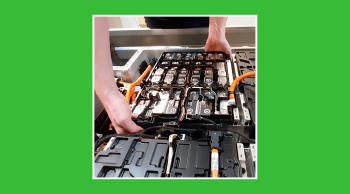 Batería de un coche eléctrico