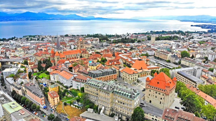 Lausanne Cityscape Lausanne Cityscape