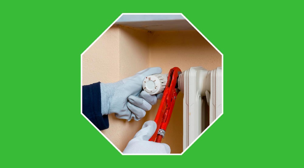 Instalar válvula termostática para controlar el calor en casa