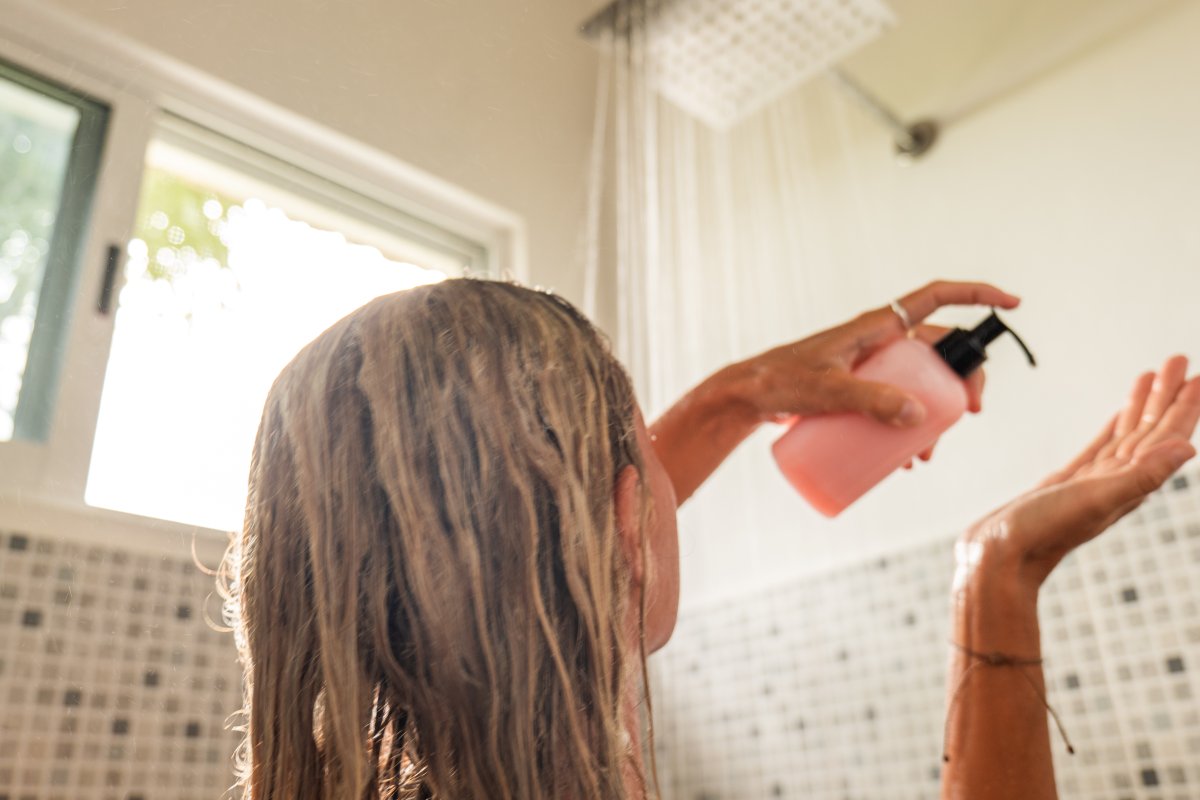 Gasto de agua en una ducha de 5 minutos