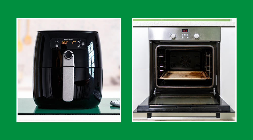 Horno o freidora de aire, comparativa de consumo energético