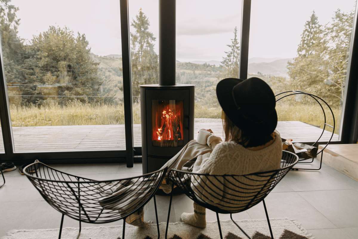 Funcionamiento de una estufa hibrida