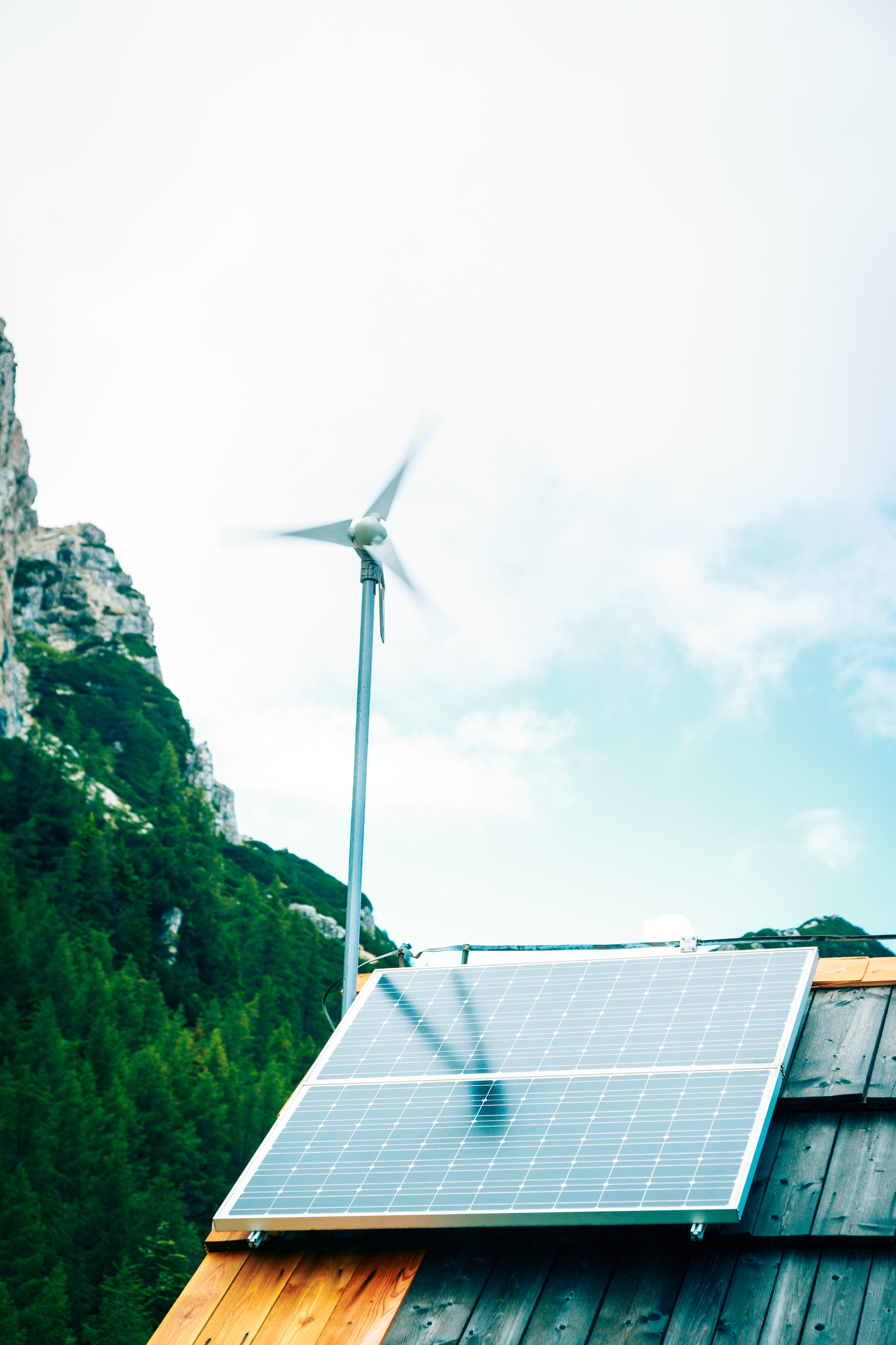 Innovaciones en aerogeneradores compactos para uso doméstico.