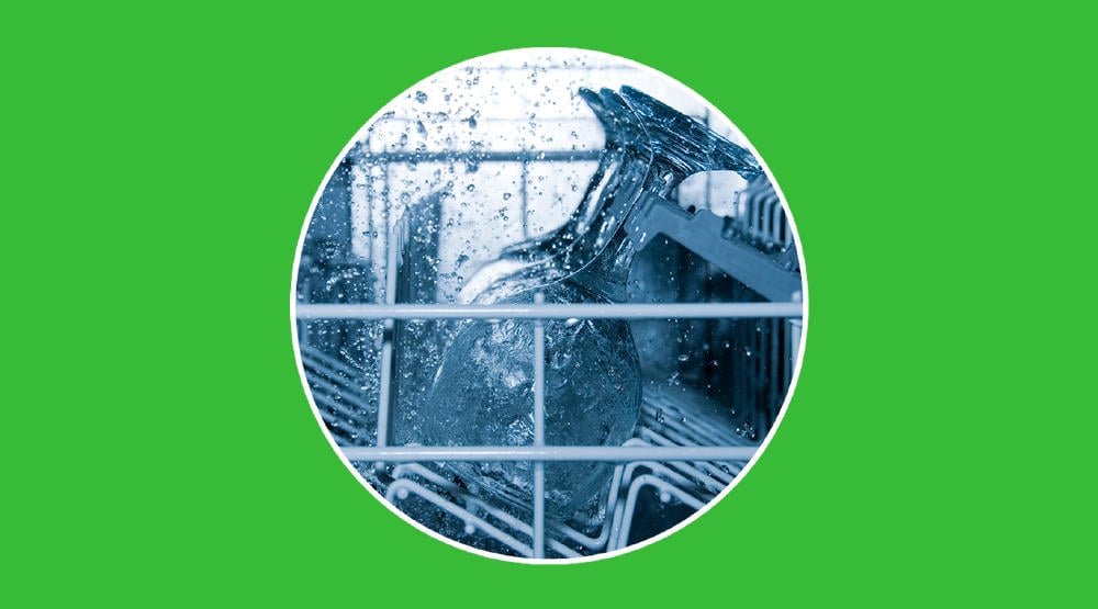 Lavavajillas eficiente en consumo de agua y energía