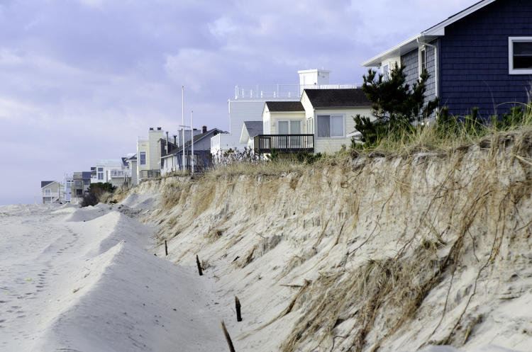 Casas pegadas al mar Casas pegadas al mar