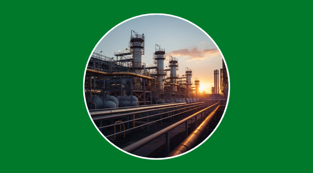 Imagen de una central energética