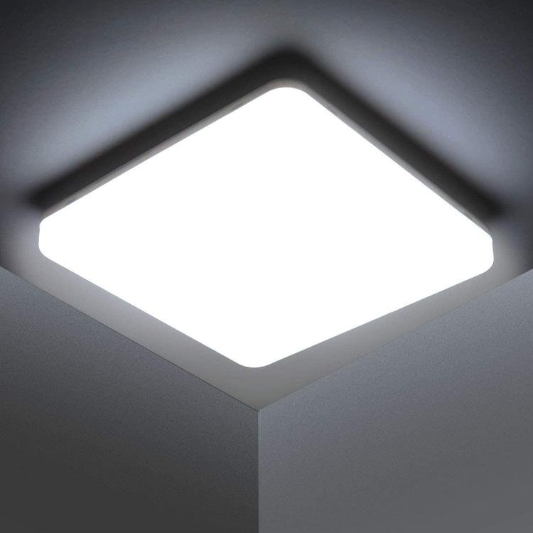 Lámpara de techo LED Kambo Cuadrada Blanca Lámpara de techo LED Kambo Cuadrada Blanca
