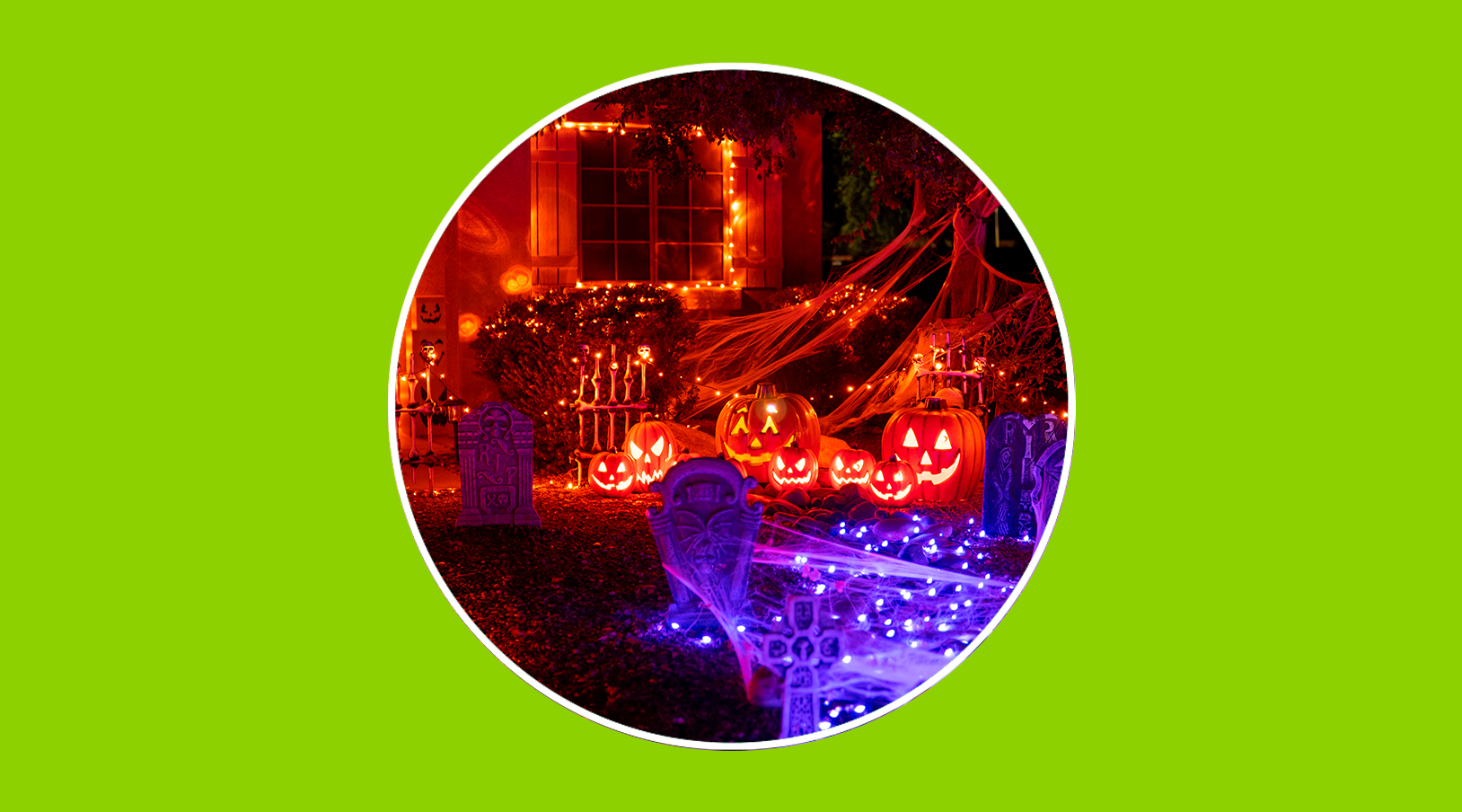 ¿Cuánto consumen las guirnaldas LED de Halloween?