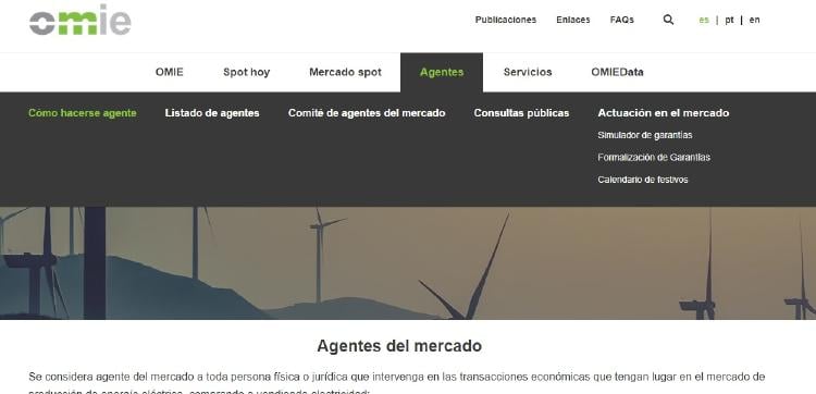 hacerse agente OMIE hacerse agente OMIE