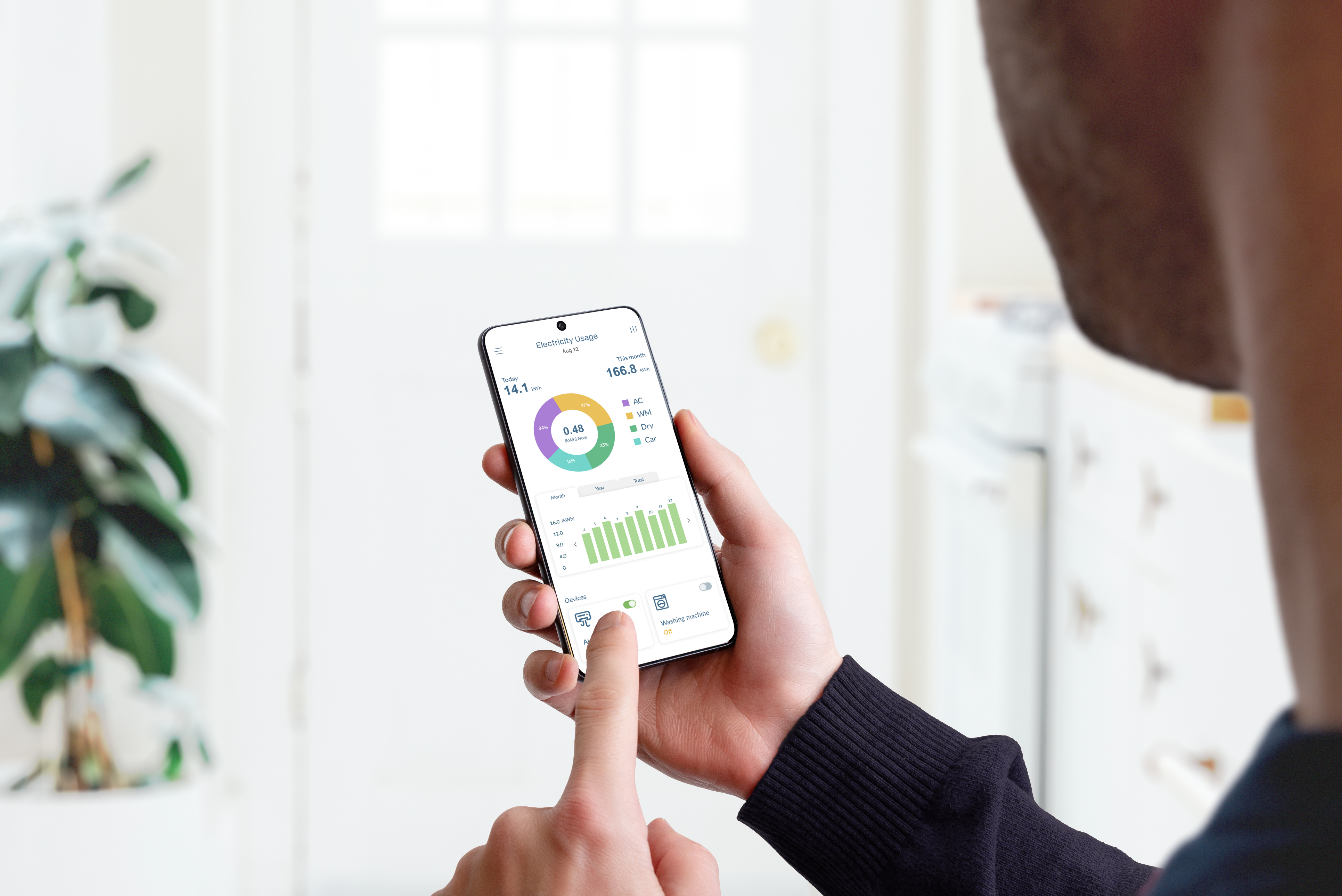 Revisión solar en otoño: comprueba app e inversor