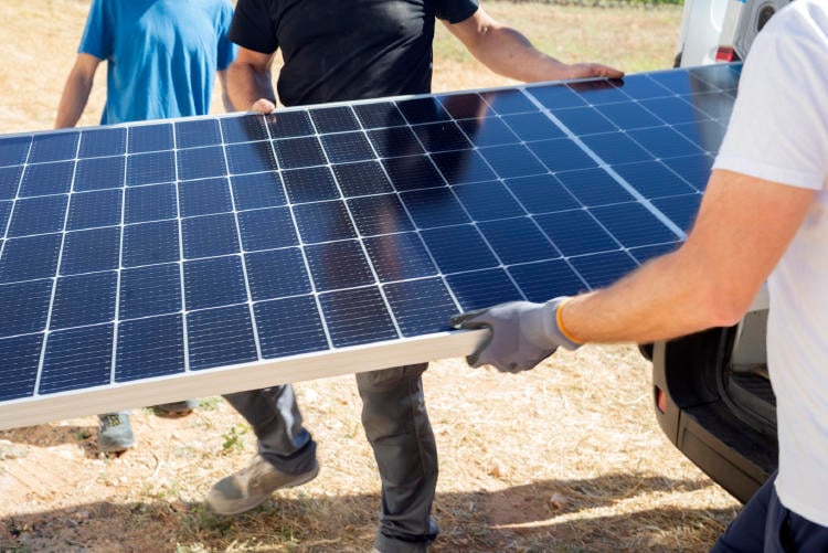 colocar placas solares colocar placas solares