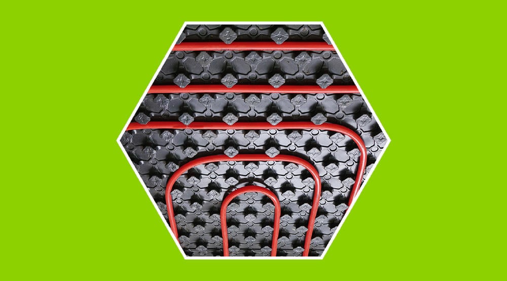 Techo radiante para calefacción eficiente