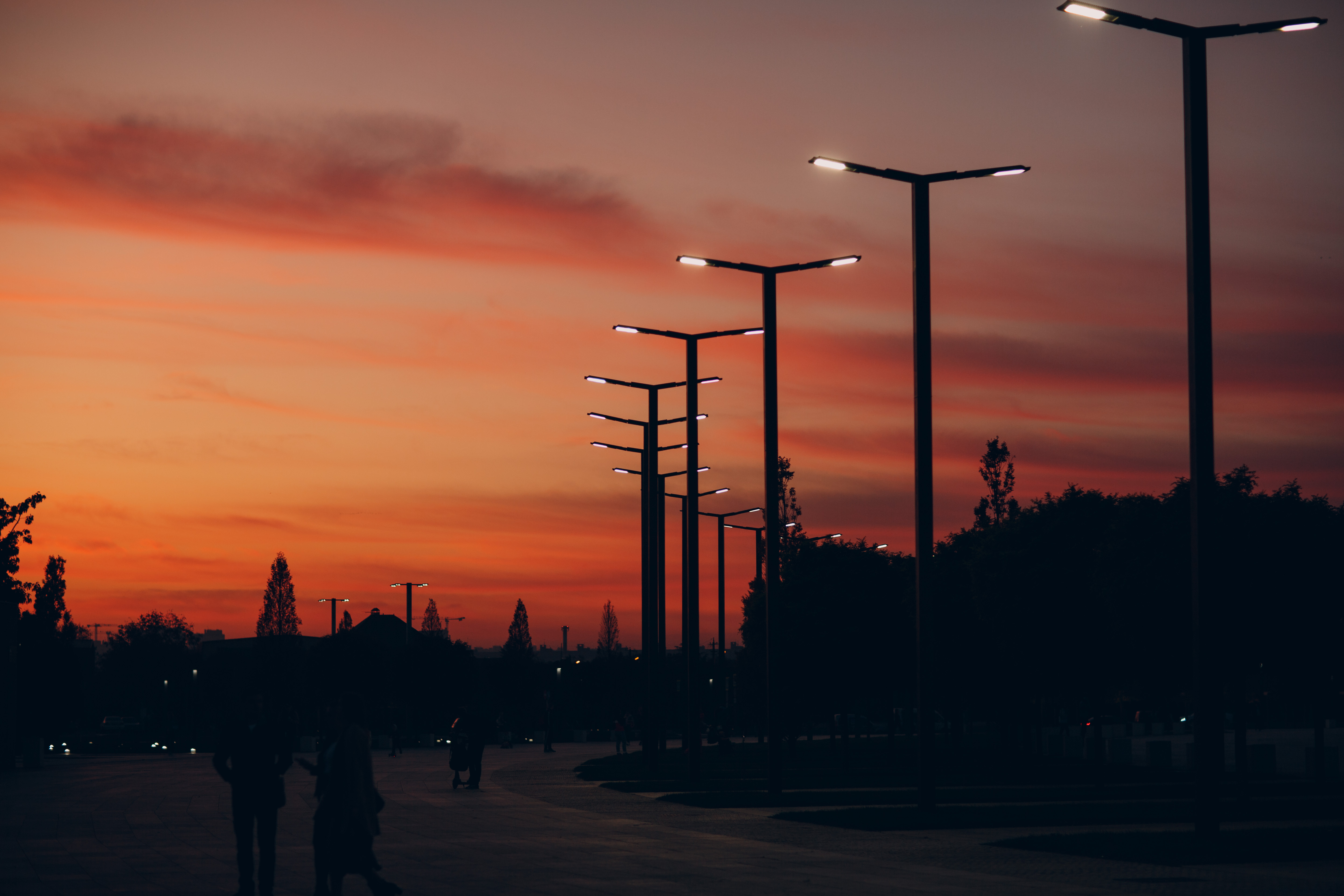 El alumbrado de la ciudad visto como una prioridad 