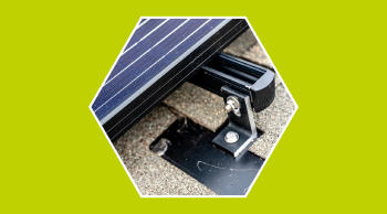 Soporte de placa solar para instalaciones