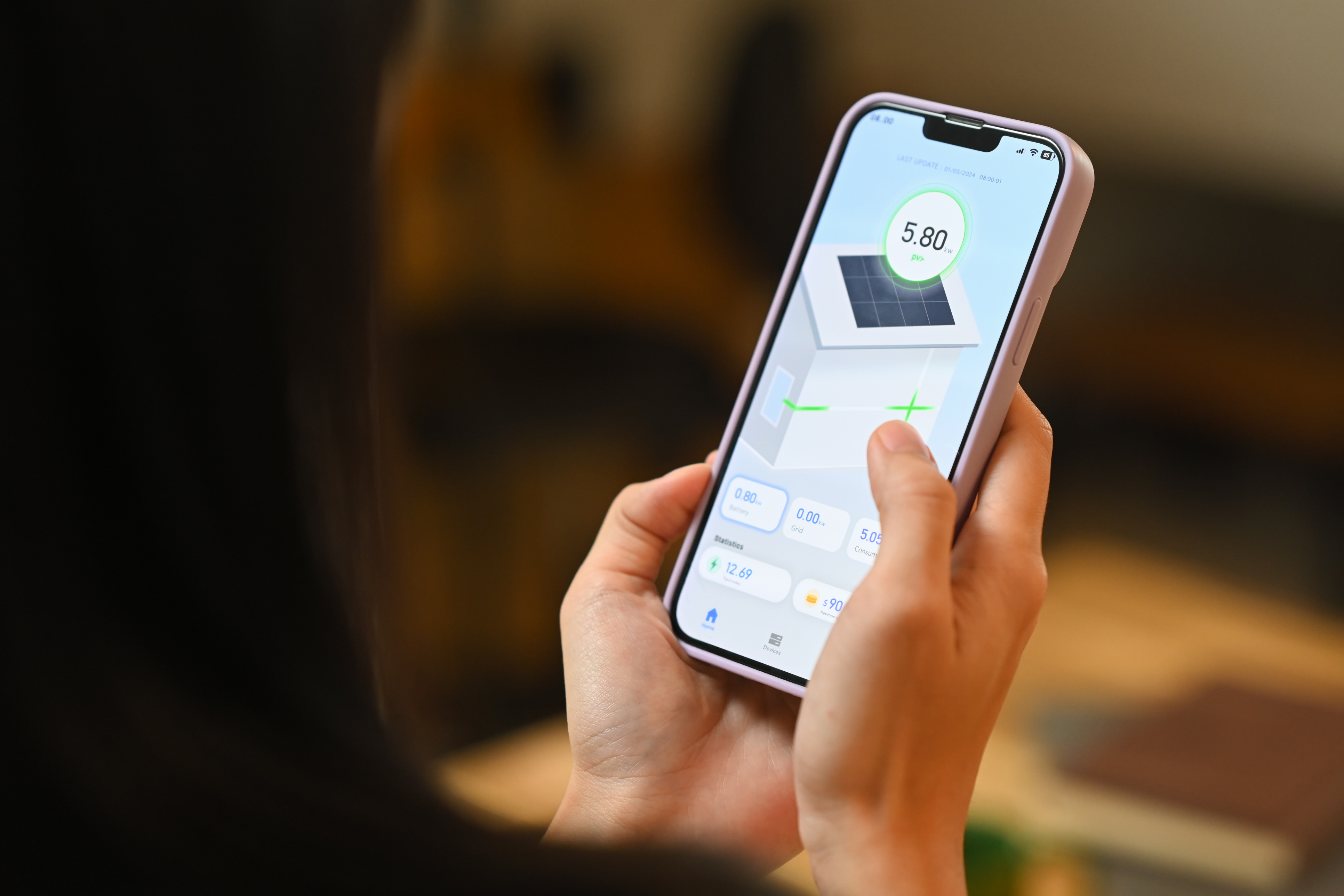 Revisión solar en otoño: comprueba app e inversor