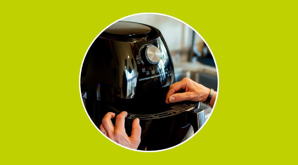 Microondas freidora aire diferencias consumo energía