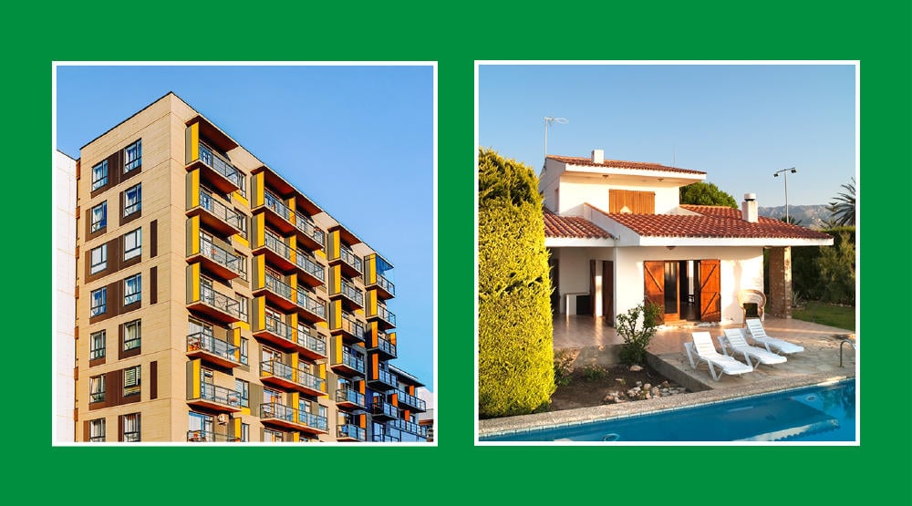 Piso o chalet sostenible, opciones energéticas