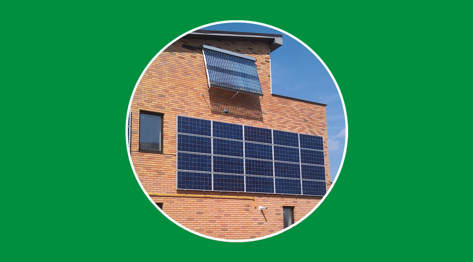 Energía fotovoltaica integrada en fachadas verticales