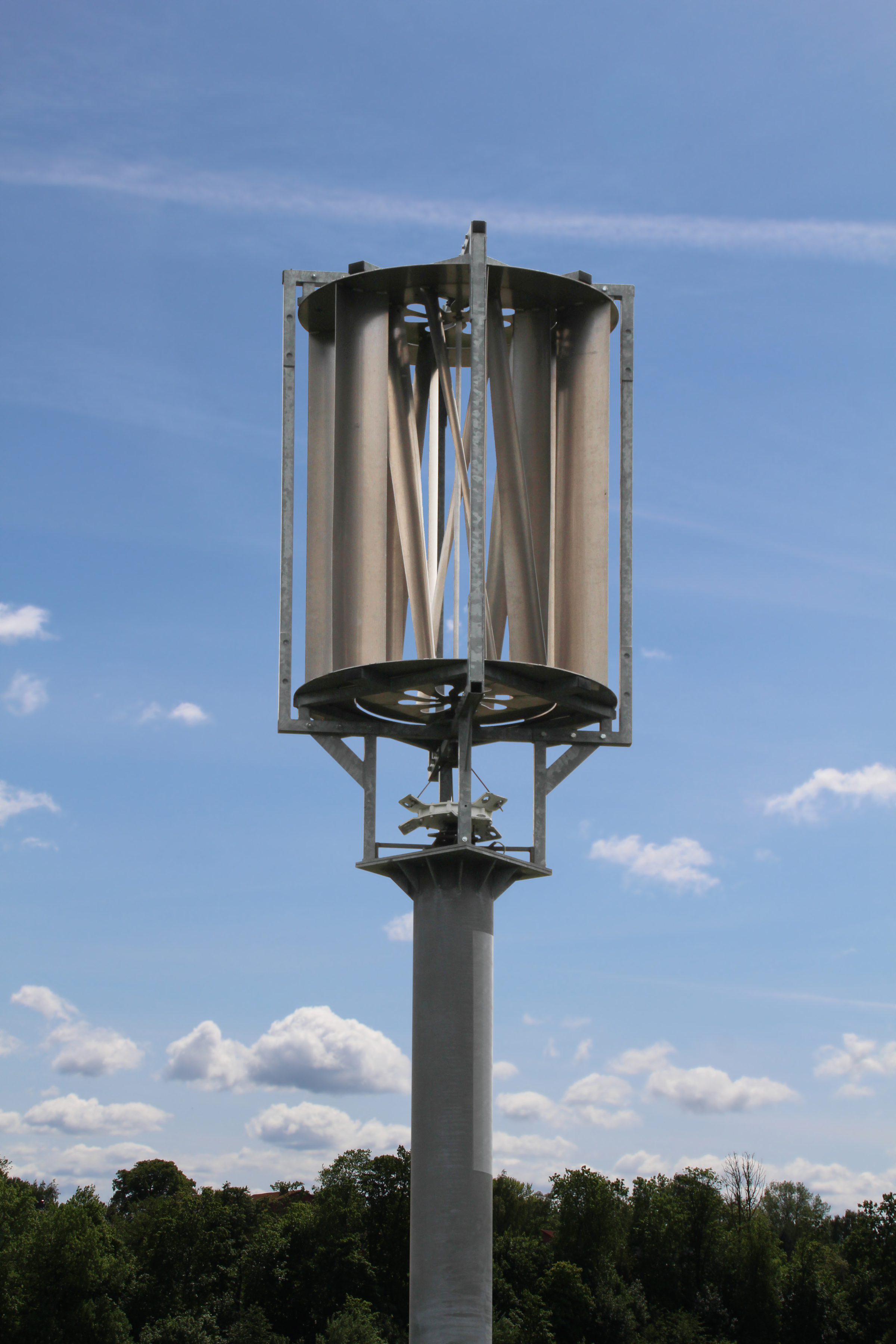 Innovaciones en aerogeneradores compactos para uso doméstico.